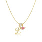 💖Last Day Huge Discount✨3-Layering Initial A-Z Letter Pendant Necklaces🎀