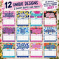 📅 2027 Sweary Humor Wall Calendar