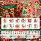 🎄50% OFF NOW! LED Christmas Light-Up Wall Decals, Battery Powered Peel and Stick Glowing Xmas Stickers, Luminous Window Wall Decor, Holiday Party Ornaments & Christmas Gift