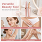 📢📢40% OFF !! ⏰Electric Eyebrow Trimmer Pen with LED Light – USB Rechargeable Precision Hair Remover