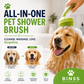 🔥HOT SALE 50% OFF🔥Pet bath brush with a long handle and shampoo dispenser