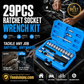 🥳HOT SALE🥳💞50K+ SOLD! Careluxpro Ratchet Wrench Kit – From £39.99! 29PCS, chrome-vanadium & storage case. Repair anything – grab yours! ✅