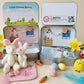 🥳2026 HOT SALE🥳💞50K+ SOLD!🥚💝 50% OFF! Tiny Plush Bunny Tin – Pocket-sized cuteness for Easter. Collectible mummy bunny in a keepsake tin. Great for egg hunts or gifts. 🐇🎀