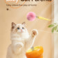 🥳2026 HOT SALE🥳💞50K+ SOLD!⏳✨Electric Cat Wand Toy for Indoor Cats, 2026 New Interactive Automatic Retractable Cat Teaser with Plush Ball, Fuzzy Ball Launchers Enrichment Toy for Kittens Adult Multi Pet Households