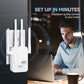 🎉Last Day - BUY 1 GET 1 FREE!!🔥1200Mbps Dual Band (5GHz/2.4GHz) WiFi Signal Booster Extender📶