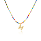 🔥LAST DAY 49% OFF🌈 Letter Beaded Necklace for Women🔤A-Z