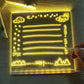 🔥50%off🔥LED Letter Message Board Note Glass With 7 Colorful Pens