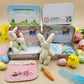 🥳2026 HOT SALE🥳💞50K+ SOLD!🥚💝 50% OFF! Tiny Plush Bunny Tin – Pocket-sized cuteness for Easter. Collectible mummy bunny in a keepsake tin. Great for egg hunts or gifts. 🐇🎀
