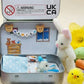 🥳2026 HOT SALE🥳💞50K+ SOLD!🥚💝 50% OFF! Tiny Plush Bunny Tin – Pocket-sized cuteness for Easter. Collectible mummy bunny in a keepsake tin. Great for egg hunts or gifts. 🐇🎀