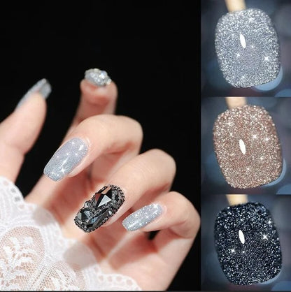 💅LAST DAY HOT SALE 50% OFF💎Laser Diamond Cat Eye Nail Polish