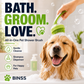 🔥HOT SALE 50% OFF🔥Pet bath brush with a long handle and shampoo dispenser