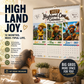 ⏳LAST DAY SALE ONLY ￡9.99!!🔥2027 Funny Highland Cow Wall Calendar | A4 Hanging Calendar | Designed by Isabel Kline