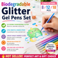 💥 Last Day! Special Sale 🎁Glitter Gel Pen Set – Smooth Writing 🎨