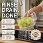 🔥HOT SALE 50%OFF🔥2 in 1 Draining Basket with Lid