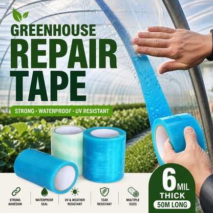 🌦️ LIMITED-TIME 50% OFF! 🩹 Weather‑Resistant Greenhouse Repair Tape – Heavy‑Duty, Strong Adhesive, Outdoor‑Ready 🌱