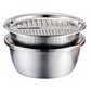 🎁Germany Multifunctional stainless steel basin💥