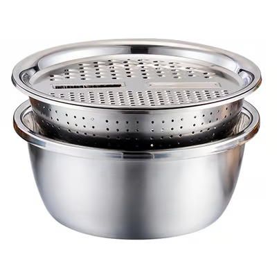 🎁Germany Multifunctional stainless steel basin💥