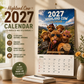 ⏳LAST DAY SALE ONLY ￡9.99!!🔥2027 Funny Highland Cow Wall Calendar | A4 Hanging Calendar | Designed by Isabel Kline
