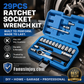 🥳HOT SALE🥳💞50K+ SOLD! Careluxpro Ratchet Wrench Kit – From £39.99! 29PCS, chrome-vanadium & storage case. Repair anything – grab yours! ✅