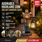 🐮✨ Solar Highland Cow Night Light – Adorable Garden Lantern That Glows Automatically at Night