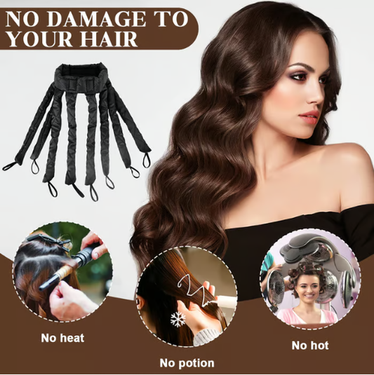 📣📣📣Last Day Special Price: ￡8.99!!!🤩50K+ SOLD! 🎁Heatless Octopus Curler✨