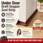❄️Summerfresh 50% OFF!🚪Slide-On Under-Door Draught Excluder – 96cm Cut-to-Fit PVC Door Bottom Seal
