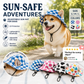 🎁🎁BUY 2 GET 1 FREE🌞Summer Puppy Bucket Hat with Ear Holes