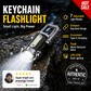 🔦 Rechargeable Keychain Flashlight – 300 Lumens, USB-C Charging & Compact, Unbreakable Design for EDC ⚡