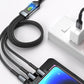🔥Special Price🎁Transparent Luminous 3-in-1 Super Fast Charging Cable