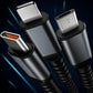 🔥Special Price🎁Transparent Luminous 3-in-1 Super Fast Charging Cable