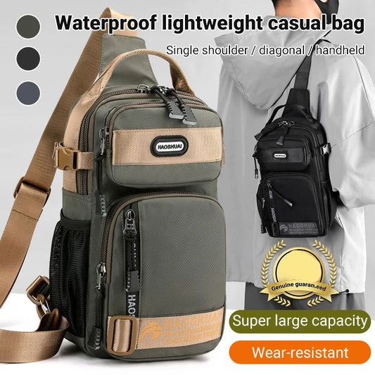💼Hot Sale 49% OFF! 🔥 2025 Adjustable Oxford Cloth Casual Chest Bag – Stylish & Durable ✨