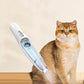 🔥 HOT SALE🥳50%OFF🥰Pets Paw Trimmer with Powerful Suction Vacuum, Cordless Pet Grooming Kit with Hair Collection, LED Light, Low Noise, Small Dog Clippers for Face, Paws, Ears, Eyes, Feet