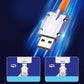 🔥120W 3 in 1 Rotating Elbow Fast Charging Data Cable⚡