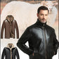 🔥Men‘s Quilted Faux Leather Jacket【Fashion and warmth】