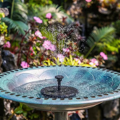 ⏳Limited Special 50%OFF⏰Compact Solar Bird Fountain Pump – Keep Your Garden Alive! 🐦️