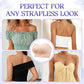🌸Breathable Non-Slip Strapless Front Buckle Push-Up Bra