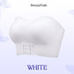 🌸Breathable Non-Slip Strapless Front Buckle Push-Up Bra