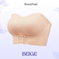 🌸Breathable Non-Slip Strapless Front Buckle Push-Up Bra