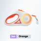 Retractable Dog Lead with Safety Light | Escape-Proof Brake Lock & 360° Visibility | Ideal for Evening Walks in Rainy Weather