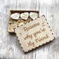 🎁Why You Are My Friend Wooden Box and Heart Tokens