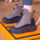 ✨Women's Waterproof Warm Zipper Snow Boots（50% OFF）