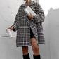 Women's Classic Plaid Pattern Loose Casual Jacket Coat