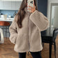 Women's Thickened & Warm Loose Double Head Zip Jacket