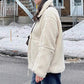 Women's Thickened & Warm Loose Double Head Zip Jacket