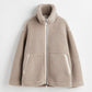 Women's Thickened & Warm Loose Double Head Zip Jacket