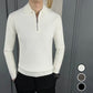 [Men’s Gift🎁] Men’s Half Zip Pullover Lapel Collar Casual Knit Top🔥