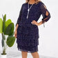 ✨Women's Casual Printed Tiered Layered Swing Dress