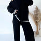 🔥50 % OFF🔥Solid Color Casual Knitted Two-piece Set