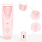 Rechargeable electric heated eyelash curler