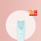 Rechargeable electric heated eyelash curler